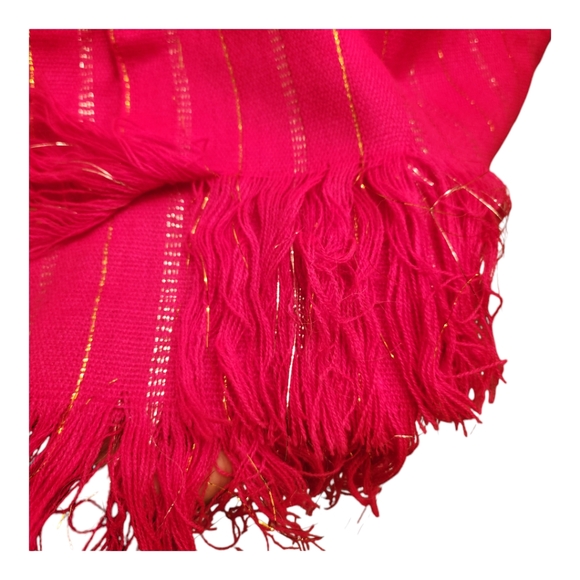 Hot Pink Fall or Winter Scarf - Picture 3 of 4